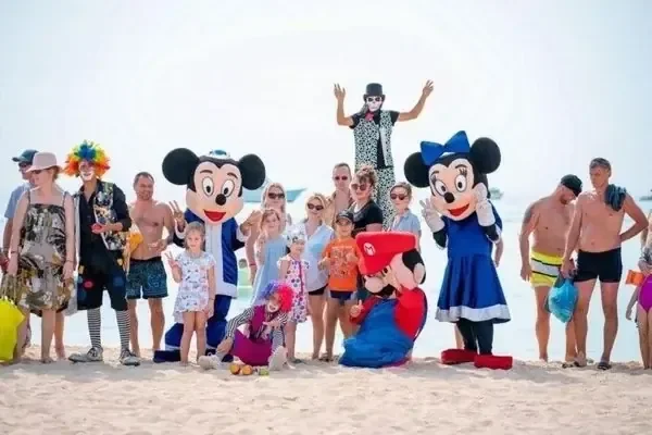 Kleurrijke vissen en koraalriffen bij Paradise Island
