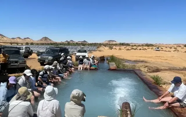Private White Desert Overnight Camping Safari