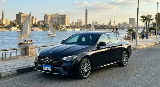 Mercedes E200 transfer vehicle